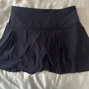 Lululemon pleated navy skort